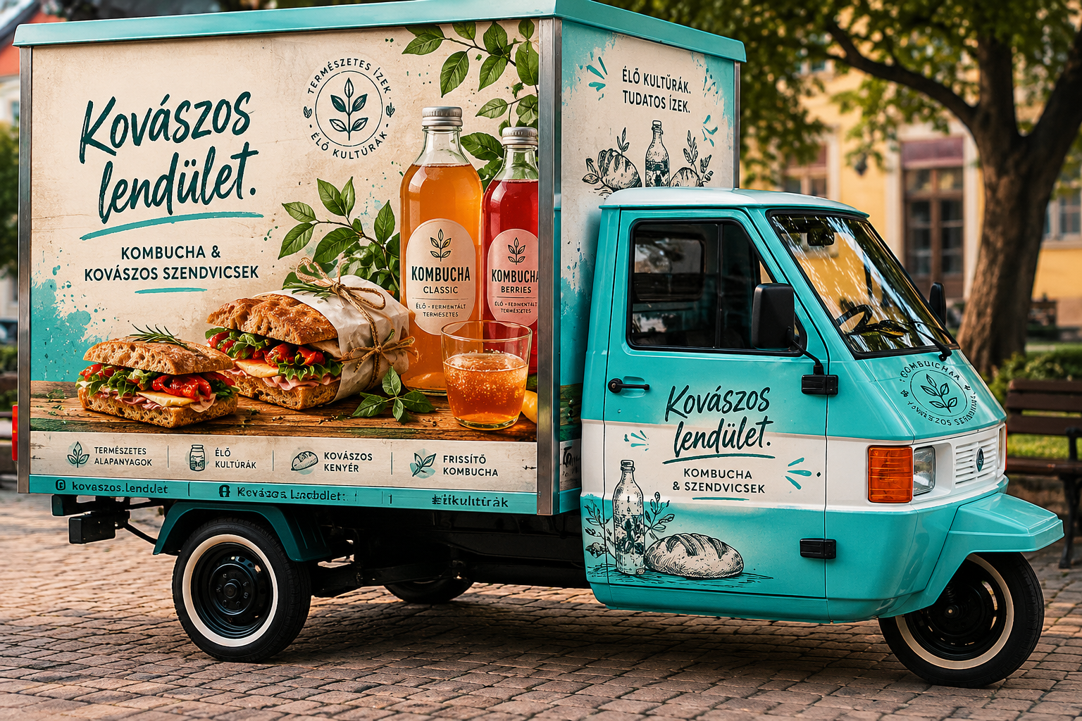 Kombucha Piaggio Ape
