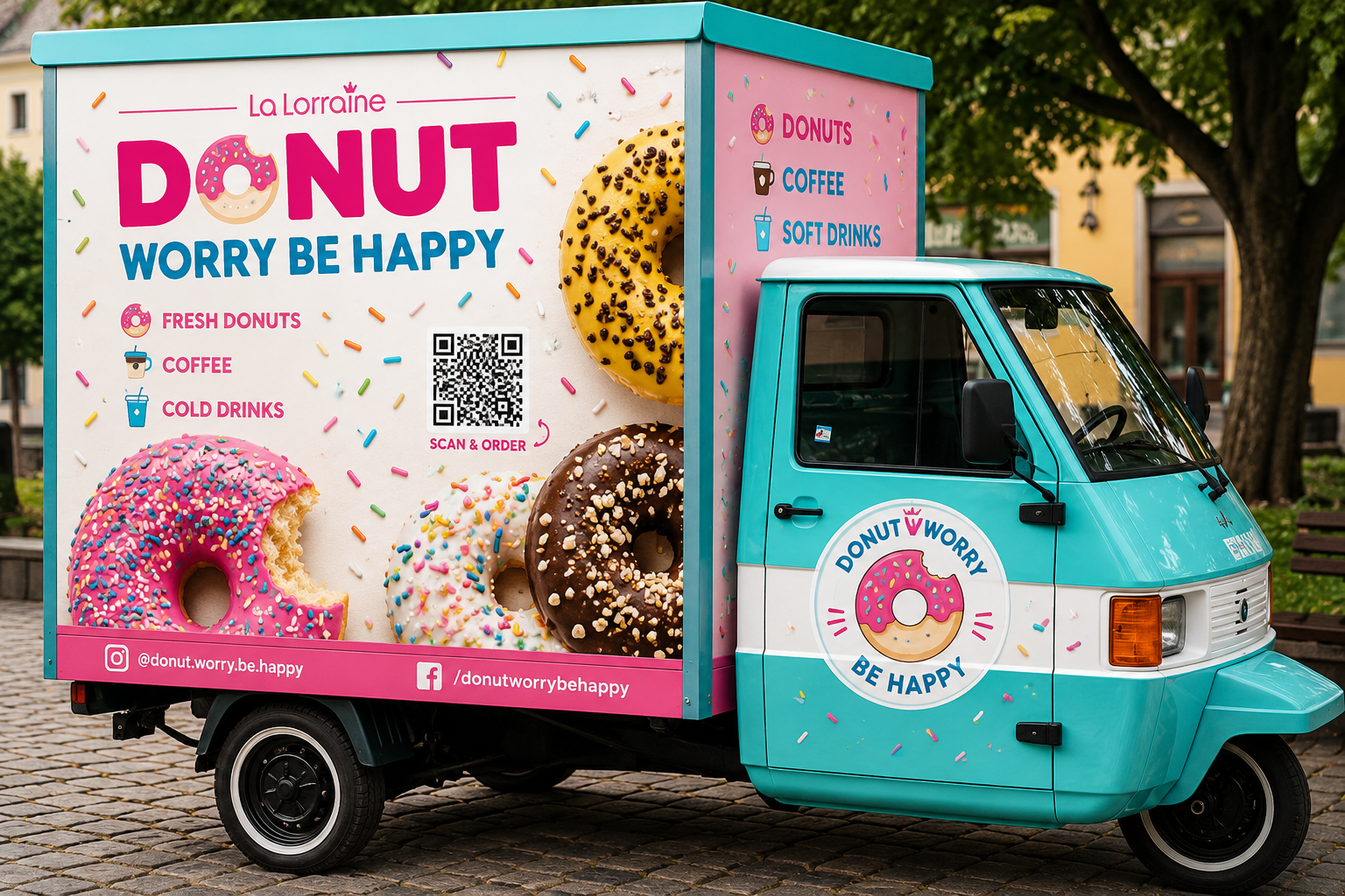 Donut Piaggio Ape